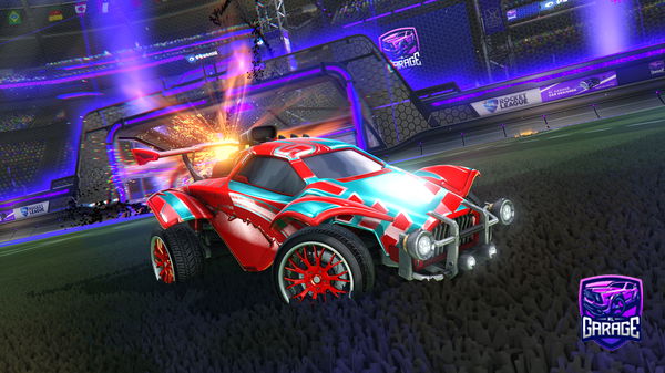 A Rocket League car design from R_2020_king