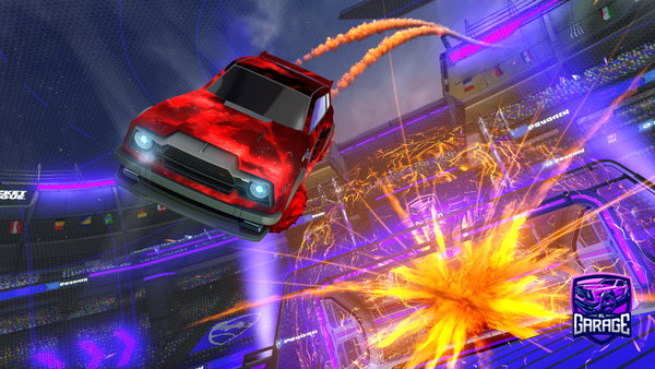 A Rocket League car design from ShahaanX