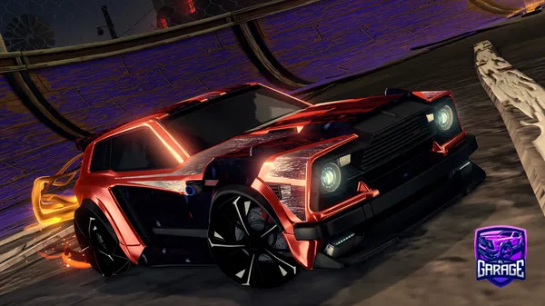 A Rocket League car design from XudiBTB2
