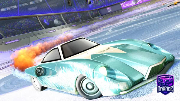 A Rocket League car design from JMosaiXxs