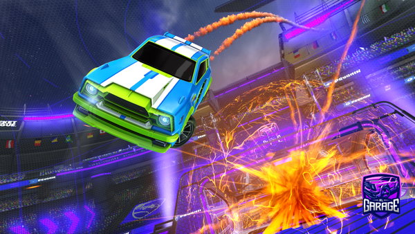 A Rocket League car design from Wishful-ambition