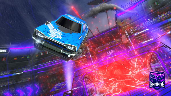 A Rocket League car design from Ameer_RL