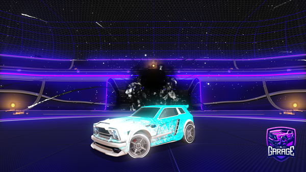 A Rocket League car design from satjre