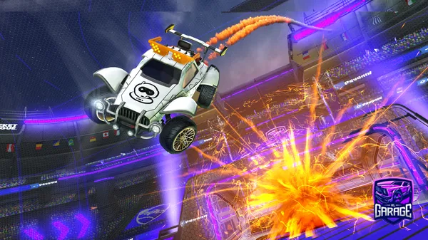 A Rocket League car design from sno-_-