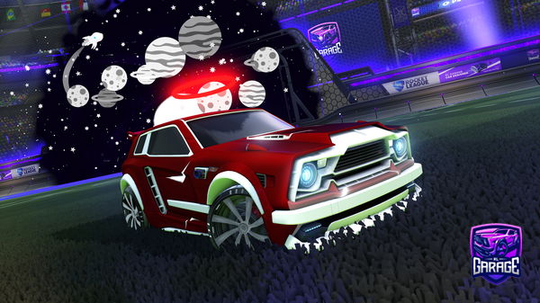 A Rocket League car design from francy_443