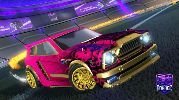 A Rocket League car design from amsoproheheYT