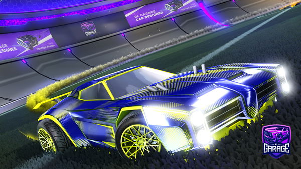 A Rocket League car design from best_rlYt