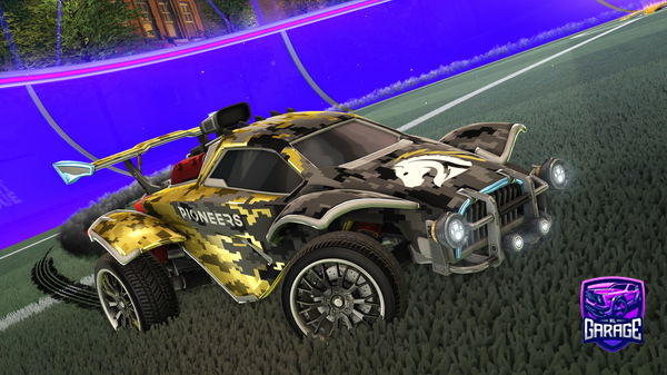 A Rocket League car design from XxLAMETRADERxX