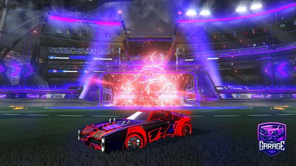 A Rocket League car design from Flerp720