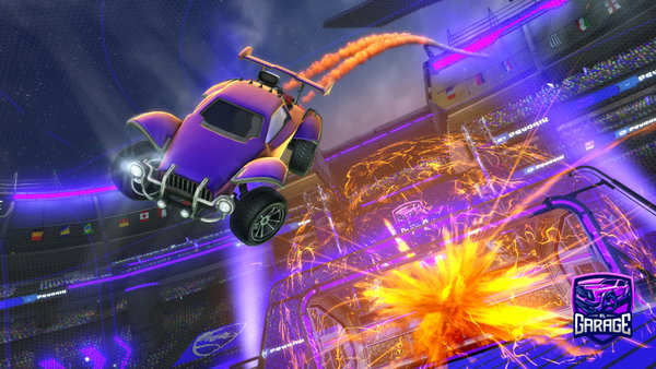 A Rocket League car design from FeetRfun