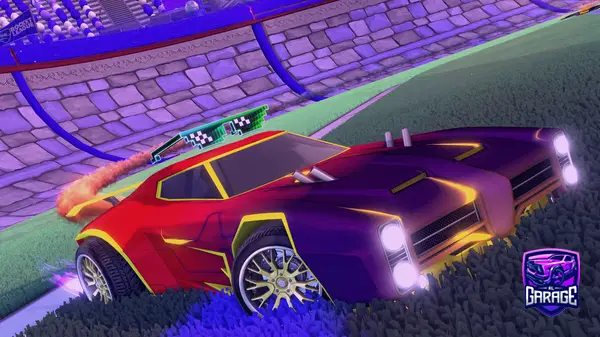 A Rocket League car design from BBQB3TTER