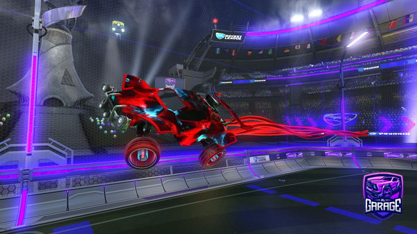 A Rocket League car design from Haunted2393