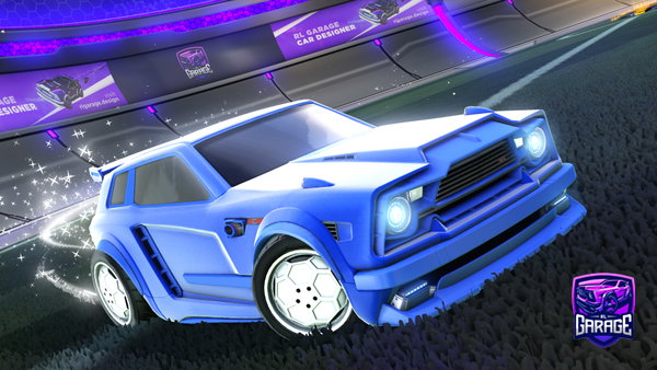A Rocket League car design from ggsiuu