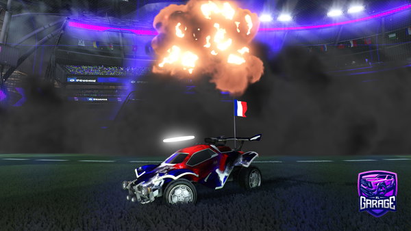 A Rocket League car design from YANISSOUDU13