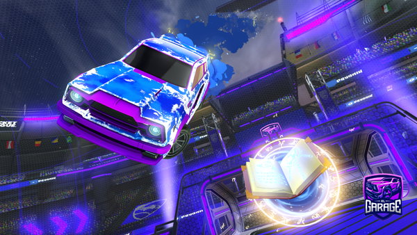 A Rocket League car design from seebassp