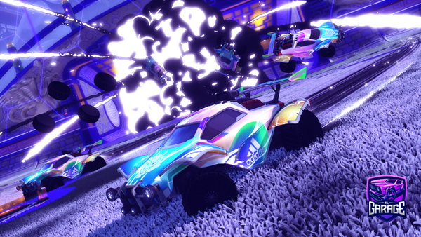 A Rocket League car design from BelugaMcCoy