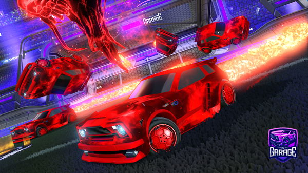 A Rocket League car design from Duff33