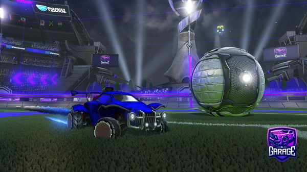 A Rocket League car design from techa-vatehatech