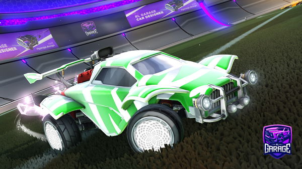 A Rocket League car design from Tbinvxder