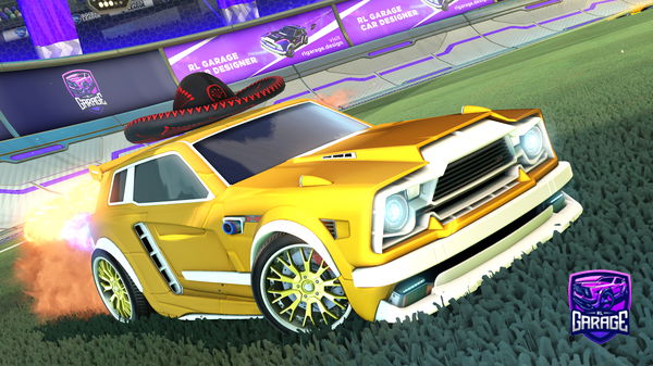 A Rocket League car design from NUMBNUTS1098765