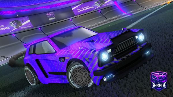 A Rocket League car design from SKYBLUEARMY
