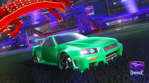 A Rocket League car design from TomGG206