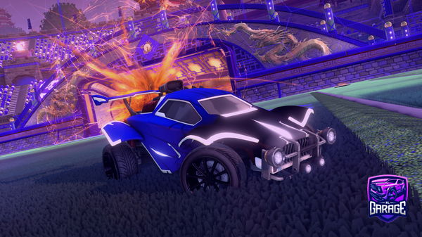 A Rocket League car design from Harusay-_-