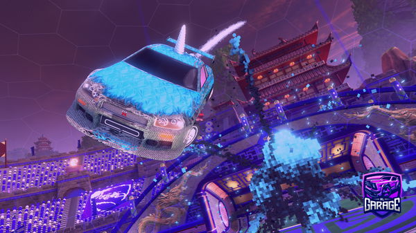 A Rocket League car design from Bobbyballs