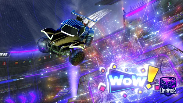 A Rocket League car design from fabm
