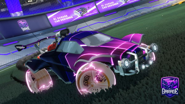 A Rocket League car design from lucas098br