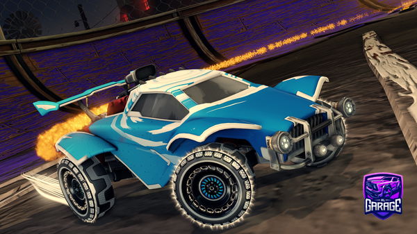 A Rocket League car design from FEY-Horizon