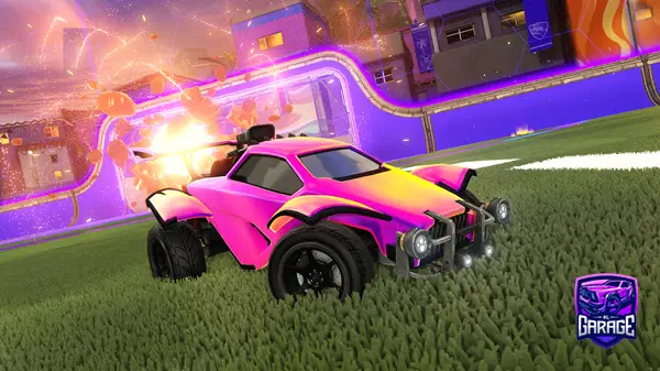 A Rocket League car design from 2boi