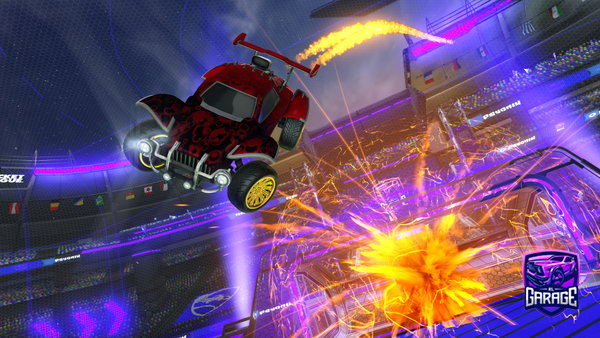A Rocket League car design from Takokubx