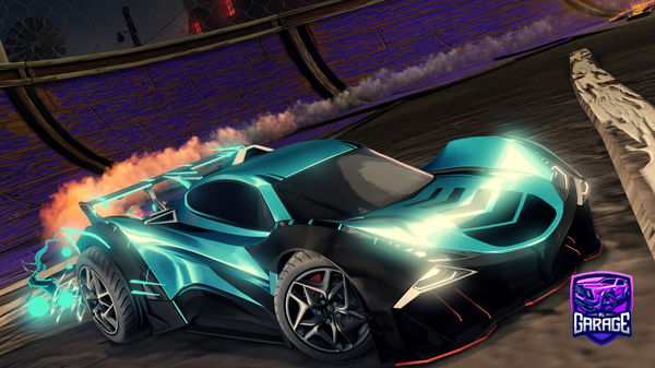 A Rocket League car design from Yumin-the-first