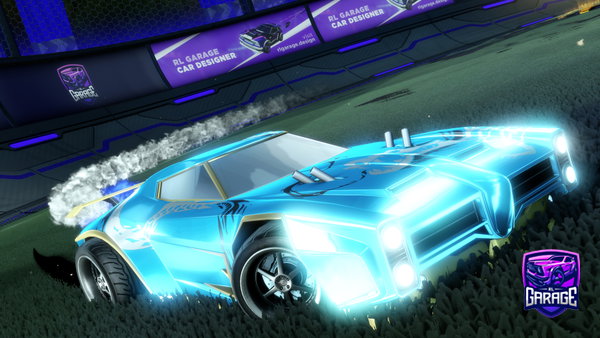 A Rocket League car design from Dasfdasanfoyi