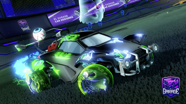 A Rocket League car design from SuperMommy