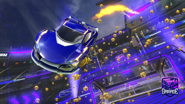 A Rocket League car design from roryscott24