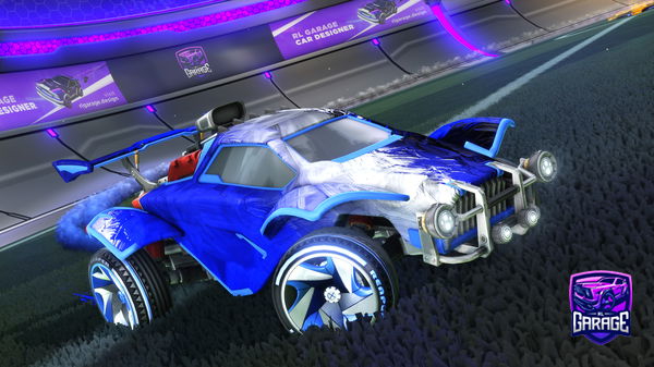 A Rocket League car design from ratrodford1