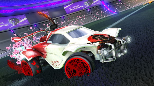 A Rocket League car design from G-man013