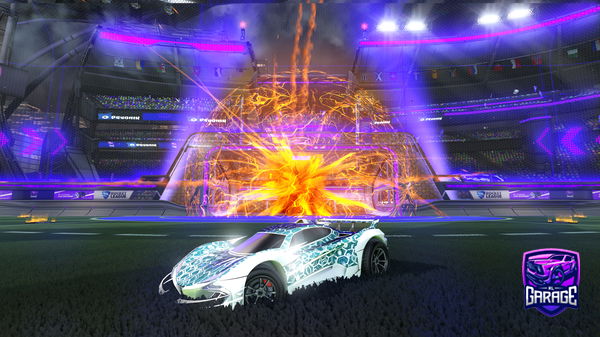 A Rocket League car design from iZenith