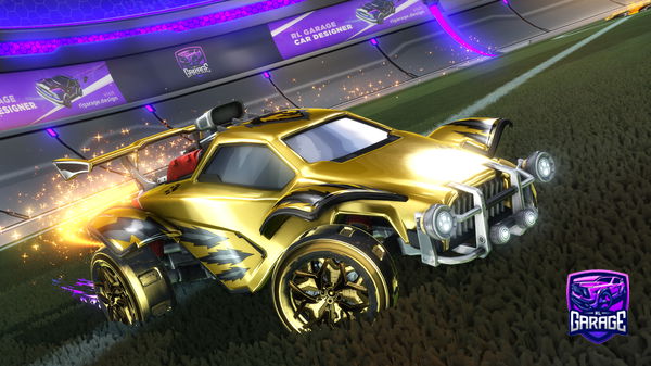 A Rocket League car design from PsnCQS_xander
