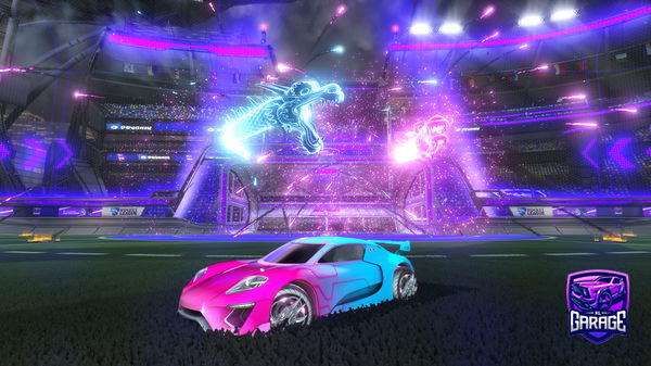A Rocket League car design from Golden_Haze19