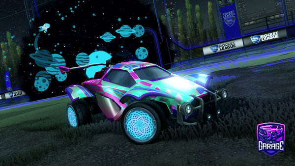 A Rocket League car design from Freakgamer_K2