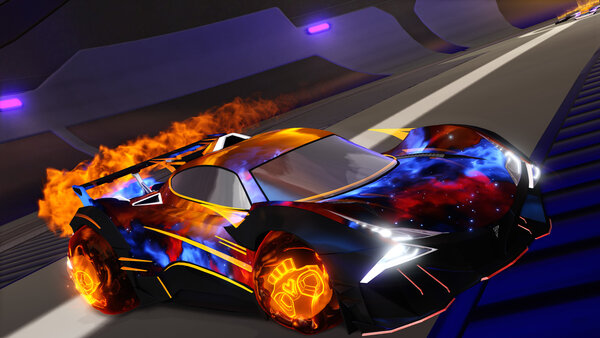 A Rocket League car design from T-Crafter