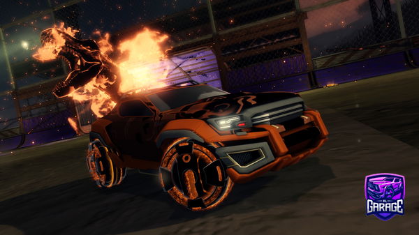 A Rocket League car design from blentov
