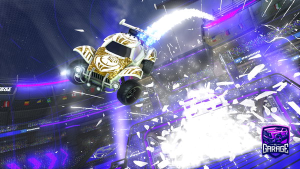 A Rocket League car design from Splshy
