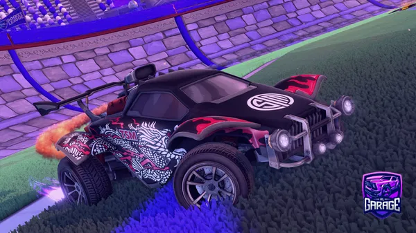 A Rocket League car design from teun313313