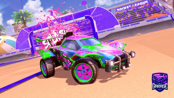 A Rocket League car design from BuyMyBundles