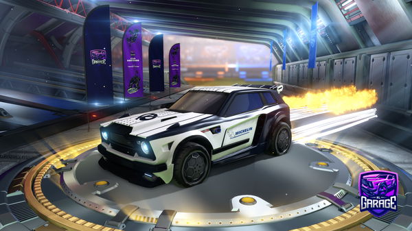 A Rocket League car design from Crg0611