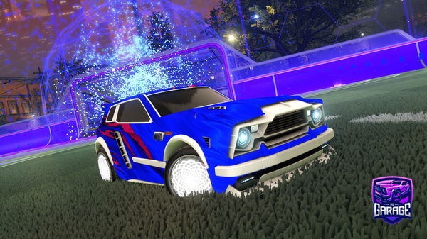 A Rocket League car design from Ox0375